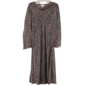 Talbots Pure Silk Maxi Dress